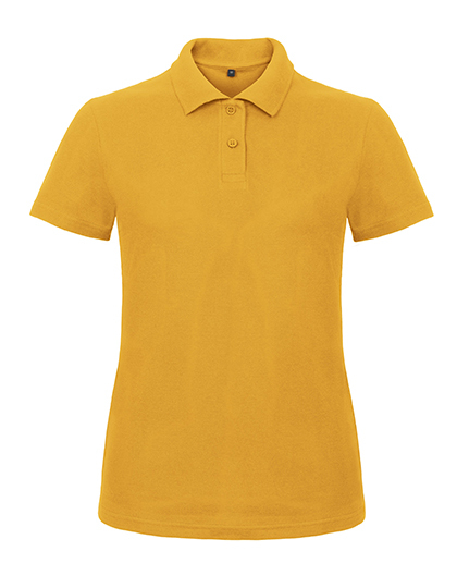 Poloshirt Frauen inkl. einfarbigem Druck | CHILI GOLD (gelb)