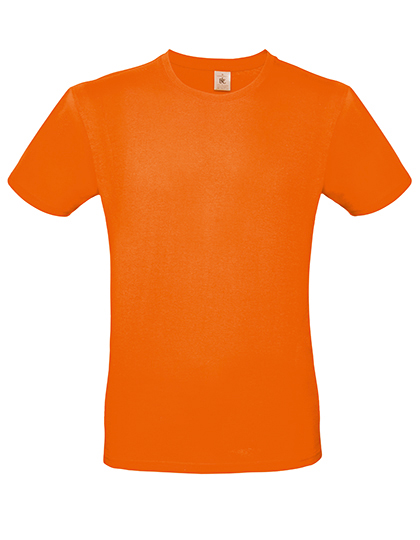 T-Shirt Männer Rundhals inkl. einfarbigem Druck