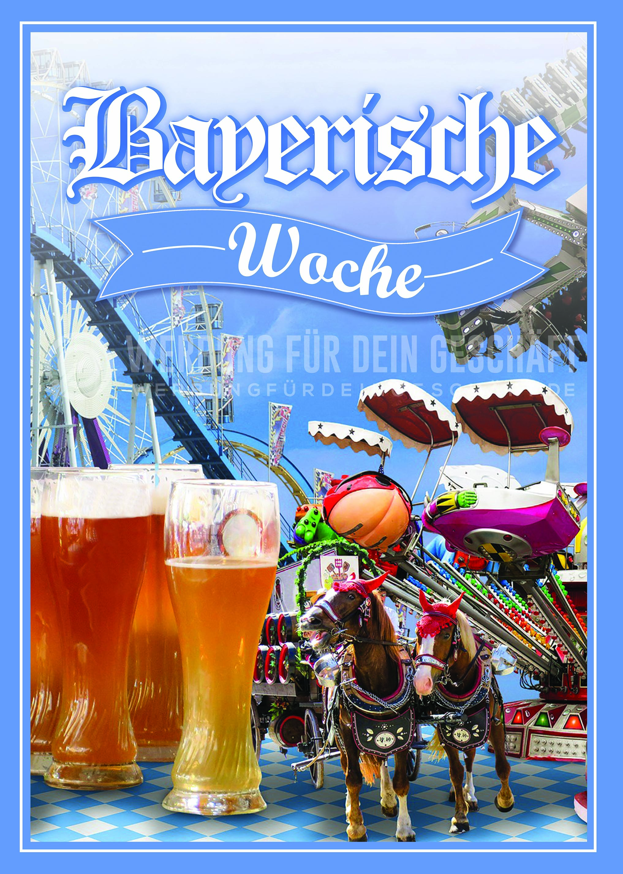 Bayerische Woche Poster | Werbeposter für Veranstaltungen