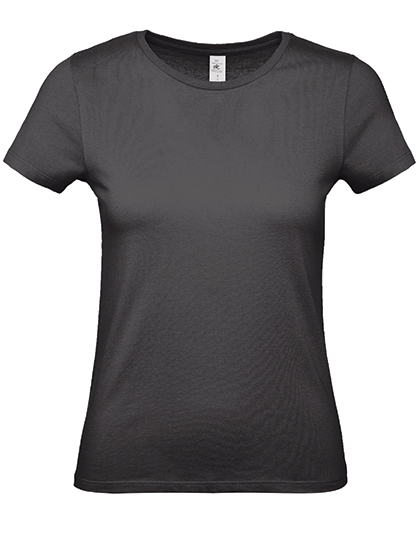 T-Shirt Frauen Rundhals inkl. einfarbigem Druck